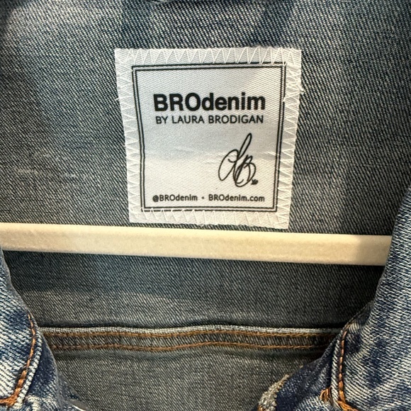 NWOT BROdemin Custom Tampa Bay Lightning Denim Jacket (Size M) - Picture 6 of 10